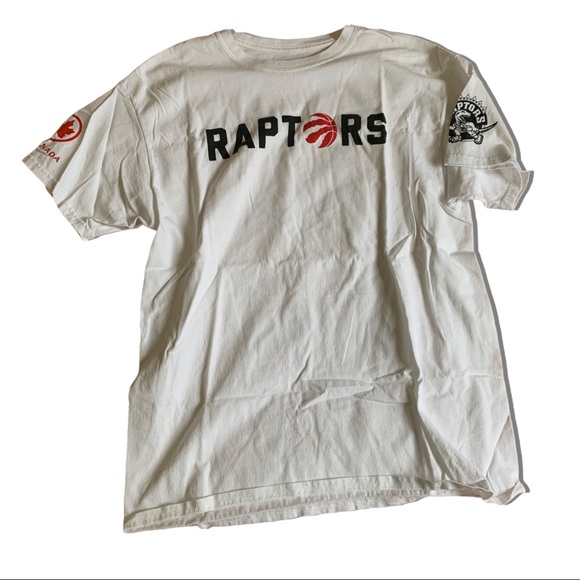 3/12$ Bundle Tees | Raptors White Tee - Picture 2 of 2